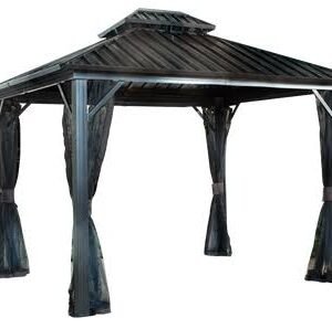 Sojag Genova II Double Roof Gazebo 12 x 12 ft