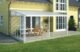 Canopia by Palram Feria 13' Patio Cover Sidewall Kit-White - Image 2