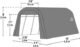 ShelterCoat 8 x 16 ft. Wind and Snow Rated Garage Round Gray STD - Image 3