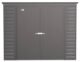 Arrow Select Steel Storage Shed, 8x4, Charcoal - Image 3