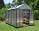 Canopia by Palram Glory 8 ft. x 12 ft. Greenhouse Kit - Grey Structure & Frost Multi Wall Panels - Image 3