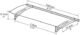 Canopia by Palram Aquila 1500 5 ft. x 3 ft. Door Awning Kit - Grey Structure & Clear Panels - Image 6