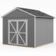 Handy Home DIY Rookwood 10 ft. x 10 ft. Wooden Storage with Flooring Included - Image 4
