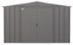 Arrow Classic Steel Storage Shed, 10x8, Charcoal - Image 4