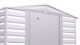 Arrow Select Steel Storage Shed, 6x7, Flute Grey - Image 3