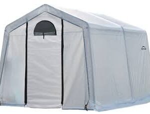 GrowIT Greenhouse-in-a-Box 10 x 10 ft. Peak Greenhouse