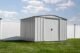 Arrow Classic Steel Storage Shed, 10x8, Flute Grey - Image 7