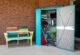 Spacemaker Patio Shed, 4x3, Teal and Anthracite - Image 2