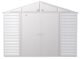 Arrow Select Steel Storage Shed, 10×14, Flute Grey