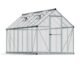 Canopia by Palram Mythos 6 ft. x 14 ft. Greenhouse Kit – Silver Structure & Twinwall Panels