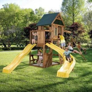 Swing-N-Slide Castlebrook Wood Complete Play Set
