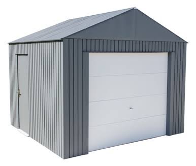Sojag Everest Garage 12 x 10 ft. in Charcoal Sojag Everest Garage 12 x 10 ft. in Charcoal