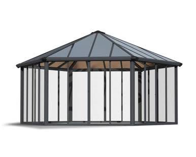 Canopia Garda 19.5′ x 17′ Closed Garden Gazebo Canopia Garda 19.5′ x 17′ Closed Garden Gazebo