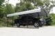 Steel Carport 12 x 20 x 7 ft. Galvanized Black/Eggshell - Image 2