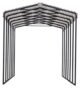 Arrow 14 ft. x 29 ft. x 14 ft. Wind and Snow Rated Carport Eggshell - Image 7