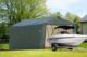 ShelterCoat 12 x 24 ft. Garage Peak Green STD