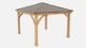 Yardistry Meridian Gazebo with Cedar Wood & Aluminum Roof (12 ft. x 12 ft.) - Image 2
