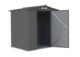 EZEE Shed Steel Storage 6 x 5 ft. Galvanized Low Gable Charcoal - Image 3