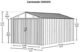Commander 10 x 25 ft. Steel Storage Building Eggshell - Image 2