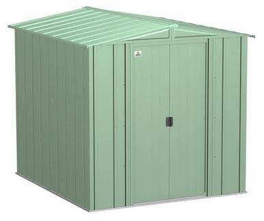 Arrow Classic Steel Storage Shed, 6×7, Sage Green Arrow Classic Steel Storage Shed, 6×7, Sage Green