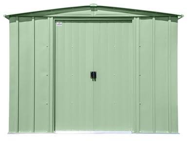 Arrow Classic Steel Storage Shed, 8×6, Sage Green Arrow Classic Steel Storage Shed, 8×6, Sage Green
