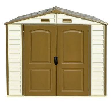 Duramax 8×6 StoreAll Vinyl Shed with Foundation Duramax 8×6 StoreAll Vinyl Shed with Foundation