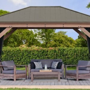 Yardistry Mosquito Mesh Kit for Meridian Gazebo (12 ft. x 16 ft.)