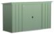 Arrow Classic Steel Storage Shed, 10×4, Sage Green