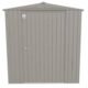 Arrow Elite Steel Storage Shed, 6×6, Cool Grey