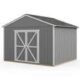 Handy Home DIY Astoria 12 ft. x 12 ft. Wooden Shed with Onyx Black Shingles - Image 2