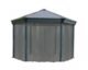 Canopia Roma Gazebo Netting, Gray