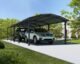Canopia by Palram Arcadia 12 ft. x 35 ft. Carport Kit - Grey Structure & Twin Wall Panels - Image 5