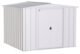 Arrow Classic Steel Storage Shed, 8×8, Flute Grey
