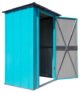 Spacemaker Patio Shed, 4x3, Teal and Anthracite - Image 9