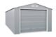 Duramax 12x20 Imperial Metal Garage Lite Gray w/Off White Trim - Image 2
