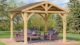 Yardistry Carolina Pavilion with Cedar Wood & Aluminum Roof (11 ft . x 13 ft.) - Image 6