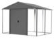 Ironwood Steel Hybrid Shed Kit 10 x 8 ft. Galvanized Anthracite - Image 2