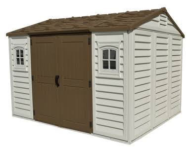 Duramax Apex 10.5′ x 8′ Vinyl Shed Duramax Apex 10.5′ x 8′ Vinyl Shed