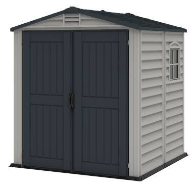 Duramax 6×6 StoreMate Plus Vinyl Shed w/floor Duramax 6×6 StoreMate Plus Vinyl Shed w/floor