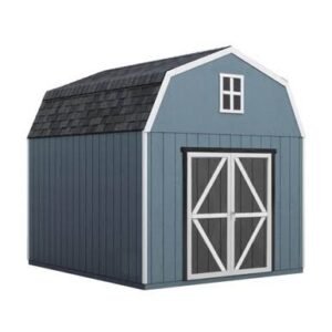 Handy Home DIY Braymore 10 ft. x 16 ft. Wooden Storage Shed with Flooring Included
