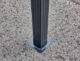 Sojag Samara 12 ft x 20 ft Dark Grey Carport - Image 4