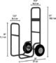 ShelterLogic Haul-It Wood Mover - Rolling Firewood Cart (90490) - Image 3