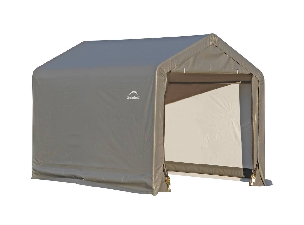 ShelterLogic Shed-in-a-Box 6 x 6x 6 ft Peak Grey ShelterLogic Shed-in-a-Box 6 x 6x 6 ft Peak Grey