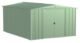 Arrow Classic Steel Storage Shed, 10×14, Sage Green