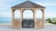Yardistry Meridian Octagon Gazebo with Cedar Wood & Aluminum Roof (12 ft.) - Image 7