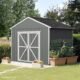 Handy Home DIY Rookwood 10 ft. x 8 ft. Wooden Storage with Flooring Included - Image 10