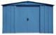 Arrow Classic Steel Storage Shed, 10x8, Blue Grey - Image 4