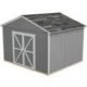 Handy Home DIY Astoria 12 ft. x 12 ft. Wooden Shed with Onyx Black Shingles - Image 10