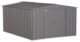 Arrow Classic Steel Storage Shed, 10×14, Charcoal