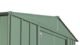 Arrow Classic Steel Storage Shed, 6x7, Sage Green - Image 2